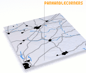 3d view of Panhandle Corners