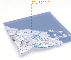 3d view of California