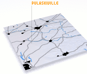 3d view of Pulaskiville