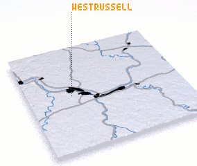 3d view of West Russell