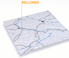 3d view of Bull Creek