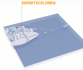 3d view of Reparto Columbia