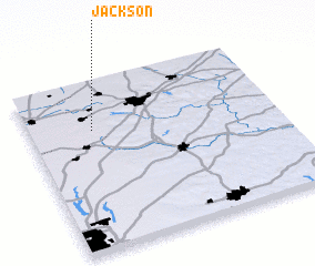 3d view of Jackson