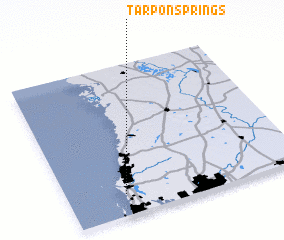 3d view of Tarpon Springs