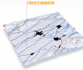 3d view of Christian Bend