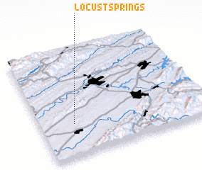 3d view of Locust Springs