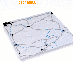 3d view of Cedar Hill