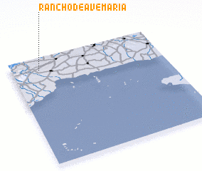 3d view of Rancho de Ave María