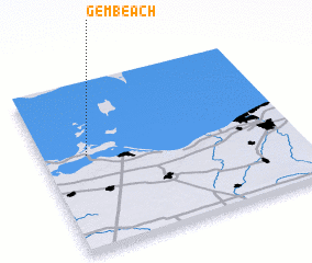 3d view of Gem Beach