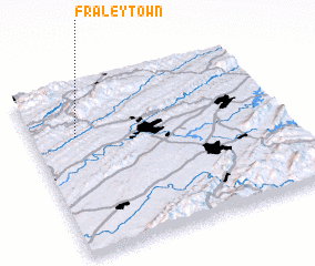3d view of Fraleytown