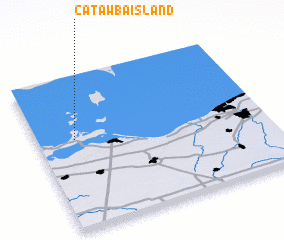 Map 3d  82.83694 41.58528 CATAWBAISLAND 