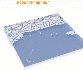 3d view of Paradero Mangas