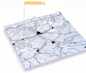 3d view of Spring Hill