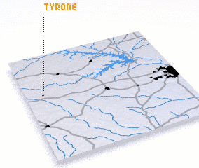 3d view of Tyrone