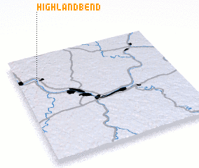 3d view of Highland Bend