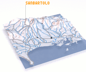 3d view of San Bartolo