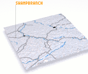 3d view of Swamp Branch