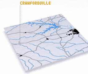 3d view of Crawfordville