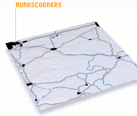 3d view of Munks Corners