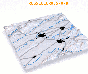 3d view of Russell Crossroad
