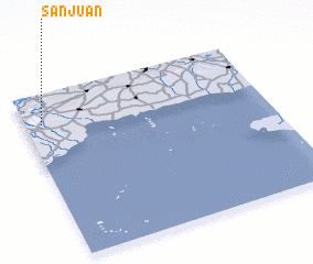 3d view of San Juan