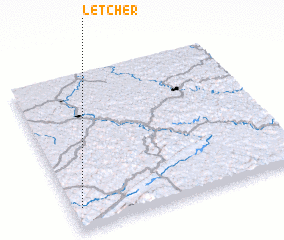 3d view of Letcher