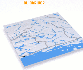 3d view of Blind River