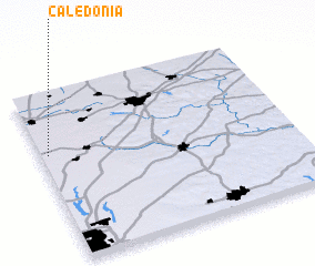 3d view of Caledonia