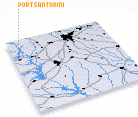 3d view of Port Santorini