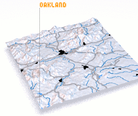 3d view of Oakland