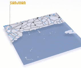 3d view of San Juan