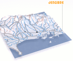 3d view of Jengibre