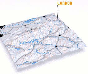 3d view of London