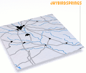 3d view of Jay Bird Springs