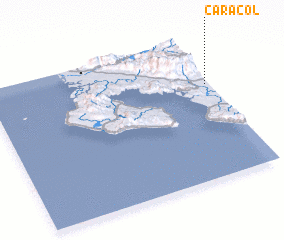 3d view of Caracol