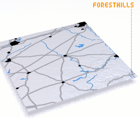 3d view of Forest Hills