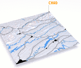 3d view of Chad