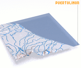 3d view of Puerto Limón