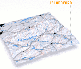 3d view of Island Ford