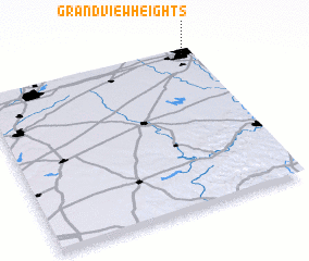 3d view of Grandview Heights