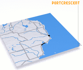 3d view of Port Crescent