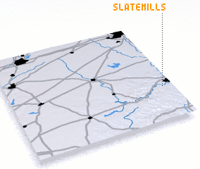 3d view of Slate Mills