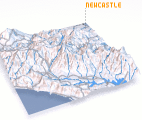 3d view of New Castle