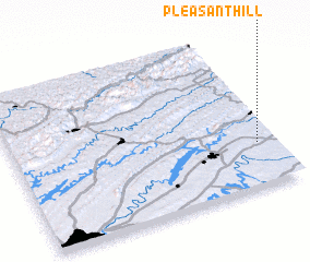 3d view of Pleasant Hill