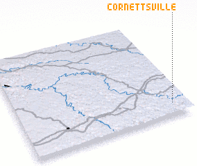 3d view of Cornettsville