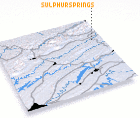 3d view of Sulphur Springs