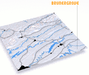 3d view of Bruner Grove