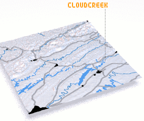 3d view of Cloud Creek