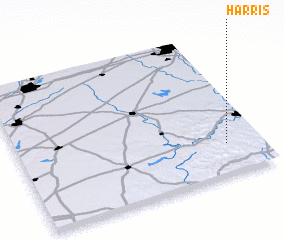 3d view of Harris