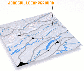 3d view of Jonesville Camp Ground